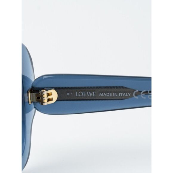 Loewe Women Sunglasses Blue Brown Rectangle LW40158F SLIM 84E NEW AUTHENTIC main image 10